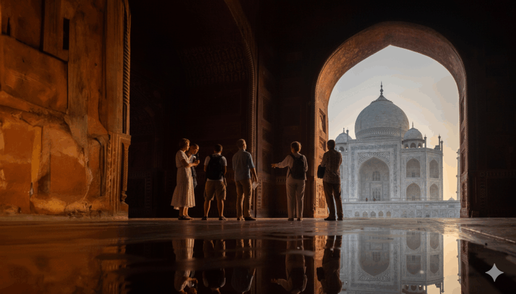 Day Trip to The Taj Mahal and Agra from Bangalore with Return Flight